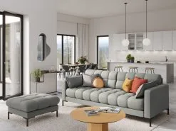 4-istuttava Sohva Micadoni Home Mamaia, Vaaleanharmaa/musta 10 4-istuttava Sohva Micadoni Home Mamaia, Vaaleanharmaa/musta -Olohuoneen kalusteet myymälä 4 istuttava sohva micadoni home mamaia vaaleanharmaamusta 1cdc5 halvempi reference