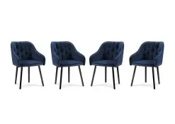 4-tuolisetti Milo Casa Luisa, Kirkkaan Sininen