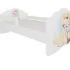 ADRK Furniture Casimo Cat, Lasten Sänky Irrotettavalla Kaiteella 70 Cm X 140 Cm