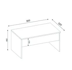 Akilli Muunnettava Sohvapöytä, Valkoinen 9 Akilli Muunnettava Sohvapöytä, Valkoinen -Olohuoneen kalusteet myymälä akilli muunnettava sohvapoyta valkoinen 604de halvempi reference