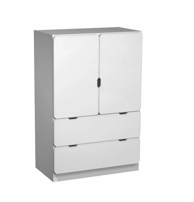 Amila Ami B -kaappi, 125 X 80 X 45 Cm, Valkoinen 1 Amila Ami B -kaappi, 125 X 80 X 45 Cm, Valkoinen