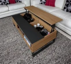 Actona Azalea-sohvapöytä, Tammi-musta Lasi -Olohuoneen kalusteet myymälä azalea sohvapoyta tammi musta lasi fc035 halvempi reference