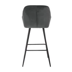 Home4you Baarijakkara BRITA 53x55xH109cm, Harmaa Sametti -Olohuoneen kalusteet myymälä baarijakkara brita 53x55xh109cm harmaa sametti cfe0e halvempi reference