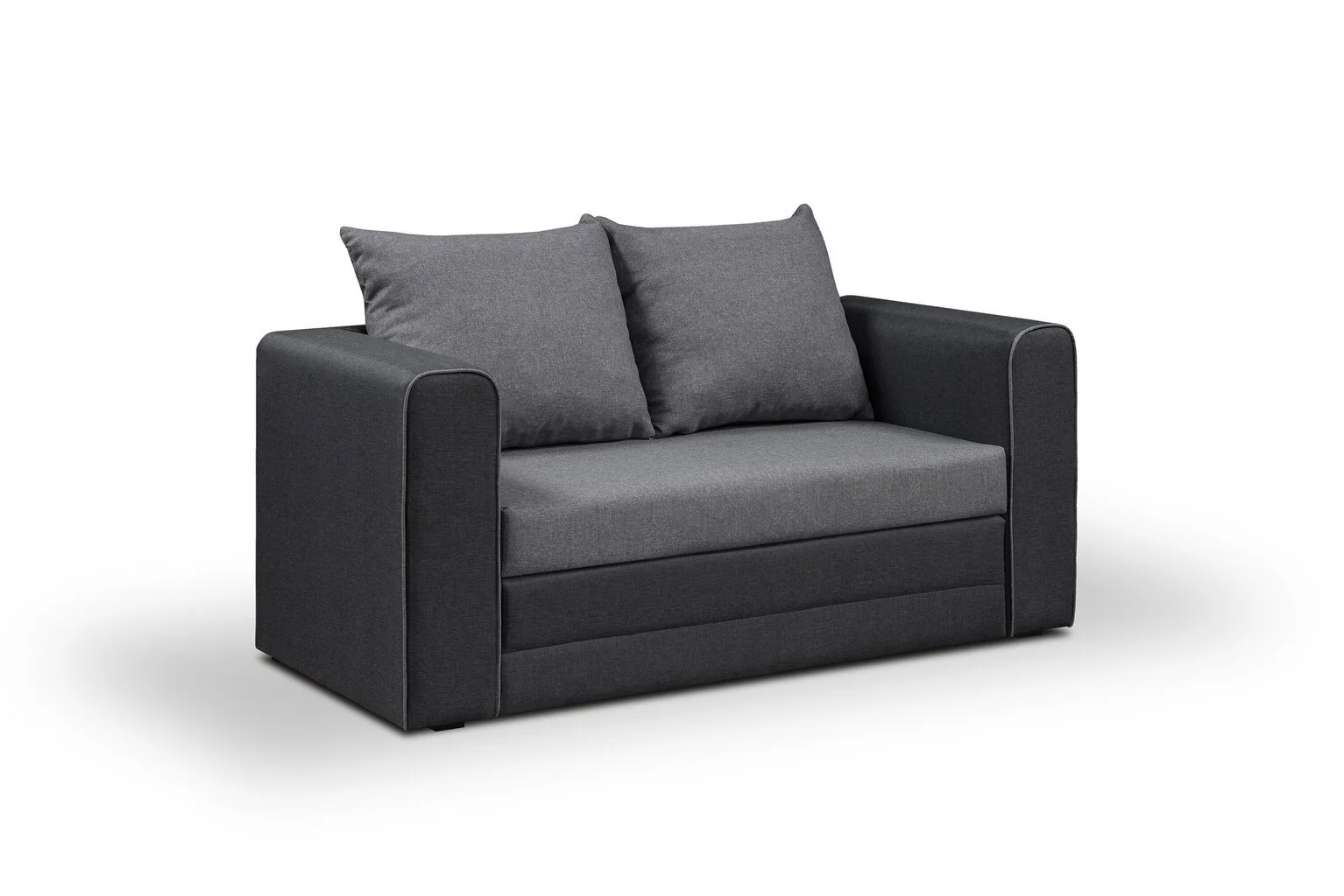 Bellezza Beta -vuodesohva, Musta / Harmaa 1 Bellezza Beta -vuodesohva, Musta / Harmaa