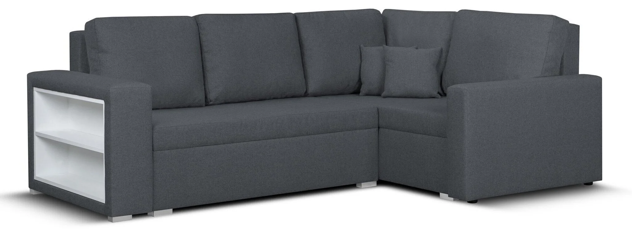 Bellezza Milo4 Mondo Kulmasohva, Harmaa. 1 Bellezza Milo4 Mondo Kulmasohva, Harmaa.