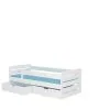 ADRK Furniture Bemma-lastensänky, 205 X 97 X 63 Cm, Mänty