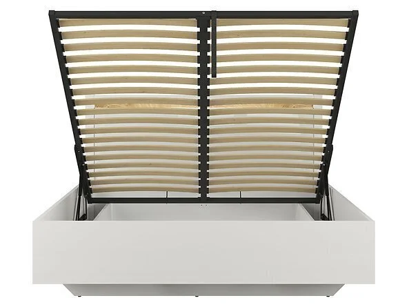 Black Red White BRW Alameda B Sänky 160x200 Cm, Valkoinen 2 Black Red White BRW Alameda B Sänky 160x200 Cm, Valkoinen - Image 2