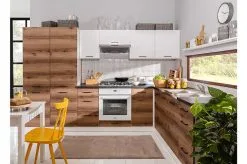 Black Red White BRW Junona Line 2D 80, Valkoisen /ruskean Värinen Keittiökaappi -Olohuoneen kalusteet myymälä brw junona line 2d 80 valkoisen ruskean cf40c osta reference