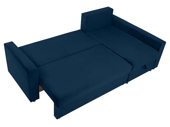 Black Red White BRW Przemek IV Pehmeä Kulmasohva, Sininen 6 Black Red White BRW Przemek IV Pehmeä Kulmasohva, Sininen - Image 6