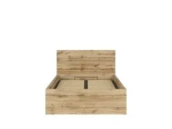 Black Red White BRW Tetrix B Sänky, 120x200cm, Ruskea