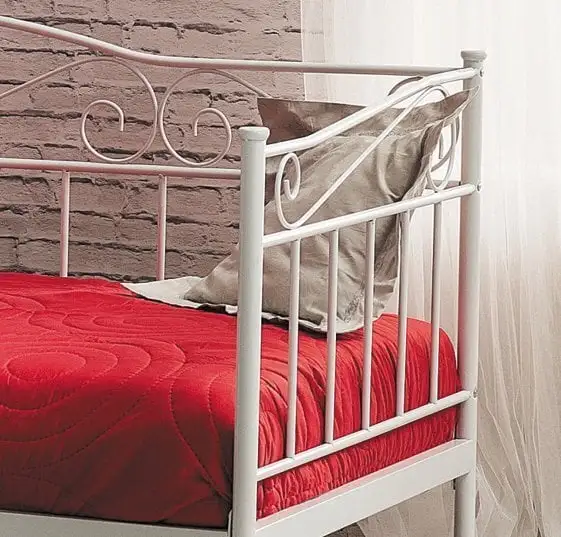 Sänky Signal Meble Birma Valkoinen, 90x200cm, Valkoinen 3 Sänky Signal Meble Birma Valkoinen, 90x200cm, Valkoinen - Image 3