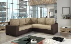 NORE Canis Universaali Kulmasohva, Musta/harmaa