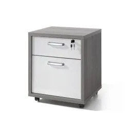 Aatrium Conto1 BL Lipasto 2S Harmaa/valkoinen