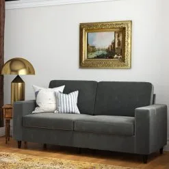 Cooper-sohva, 190,5 X 89 X 82,5 Cm, Harmaa 10 Cooper-sohva, 190,5 X 89 X 82,5 Cm, Harmaa -Olohuoneen kalusteet myymälä cooper sohva 1905 x 89 x 825 4657c halvempi reference