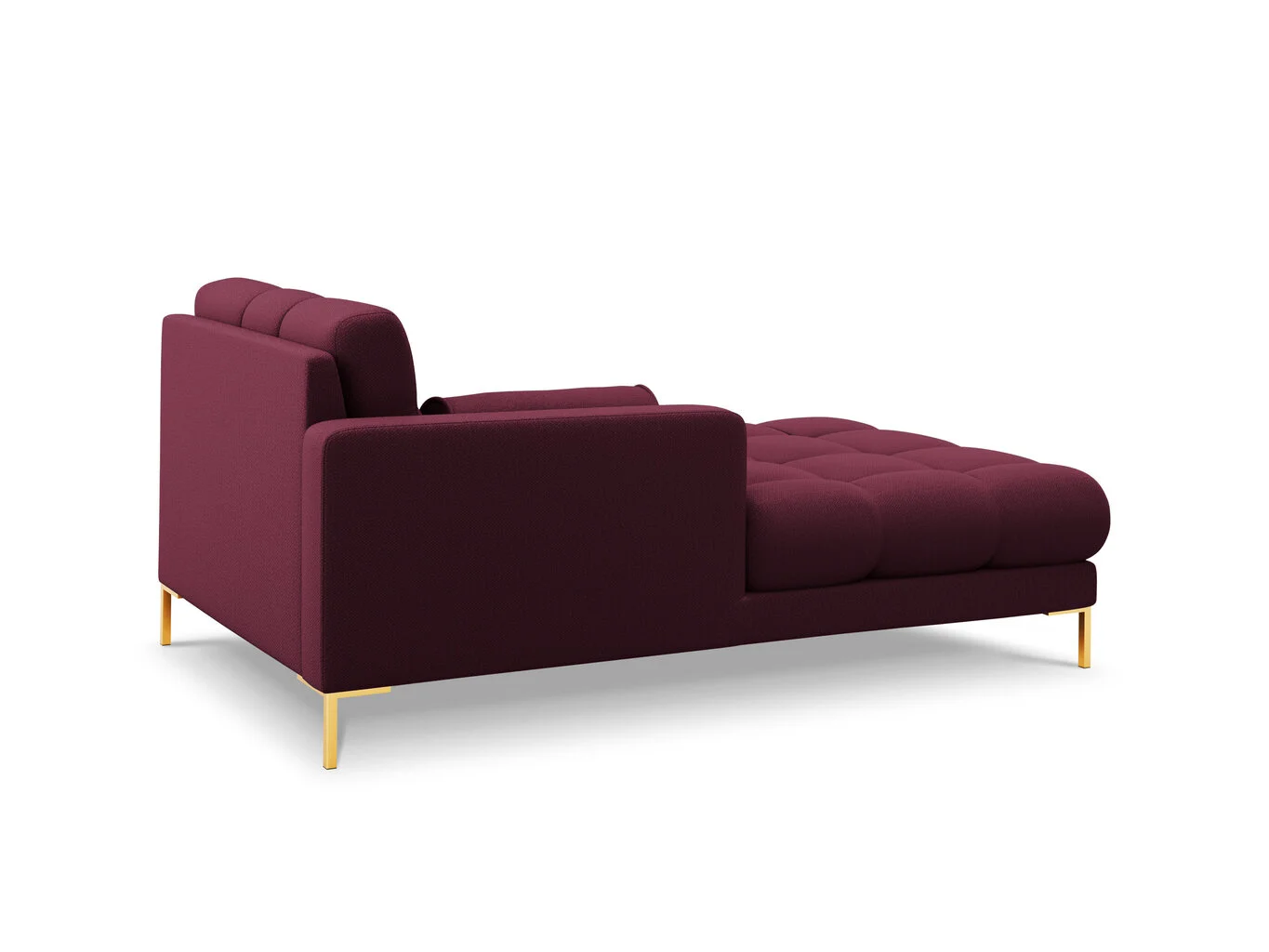 Cosmopolitan Design Bali Sohva, Tummanpunainen/kullanvärinen. 2 Cosmopolitan Design Bali Sohva, Tummanpunainen/kullanvärinen. - Image 2