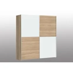 Dallas Vaatekaappi, Sonoma Tammi/valkoinen