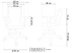 Entelo Good Chair Ergonominen Työtuoli UNI, Harmaa Sekoitus, BAC6BCDC18B -Olohuoneen kalusteet myymälä entelo good chair ergonominen tyotuoli uni harmaa ec873 halvempi reference