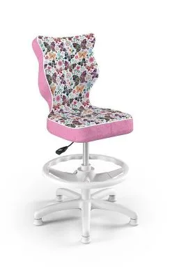 ..-Entelo Petit White ST31, Ergonominen Syöttötuoli Pinkki
