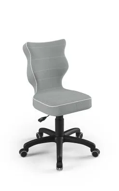 Ergonominen Työtuoli Entelo Petit Black JS03, Harmaa/musta