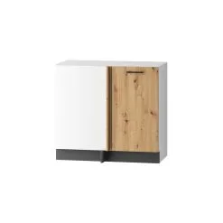 Stolkar Erillinen Kulmakaappi CLARA, Tammi