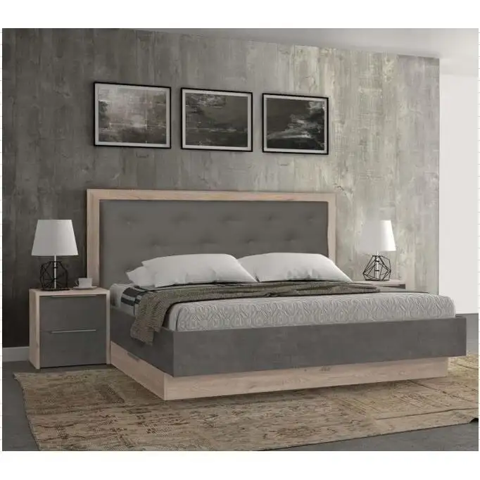 Forte Esporao Yöpöytä, Nelson Tammi/tummanharmaa 3 Forte Esporao Yöpöytä, Nelson Tammi/tummanharmaa - Image 3