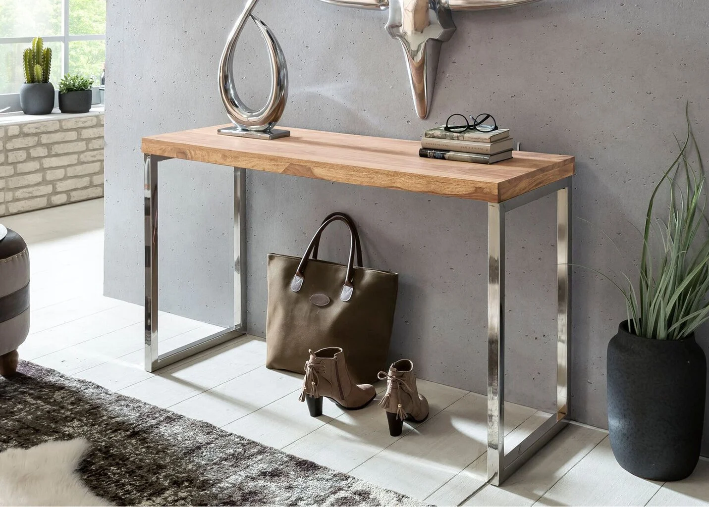 Eteispöytä Guna, Ruskea 3 Eteispöytä Guna, Ruskea - Image 3