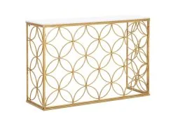 Glam-sivupöytä, Kultainen / Musta