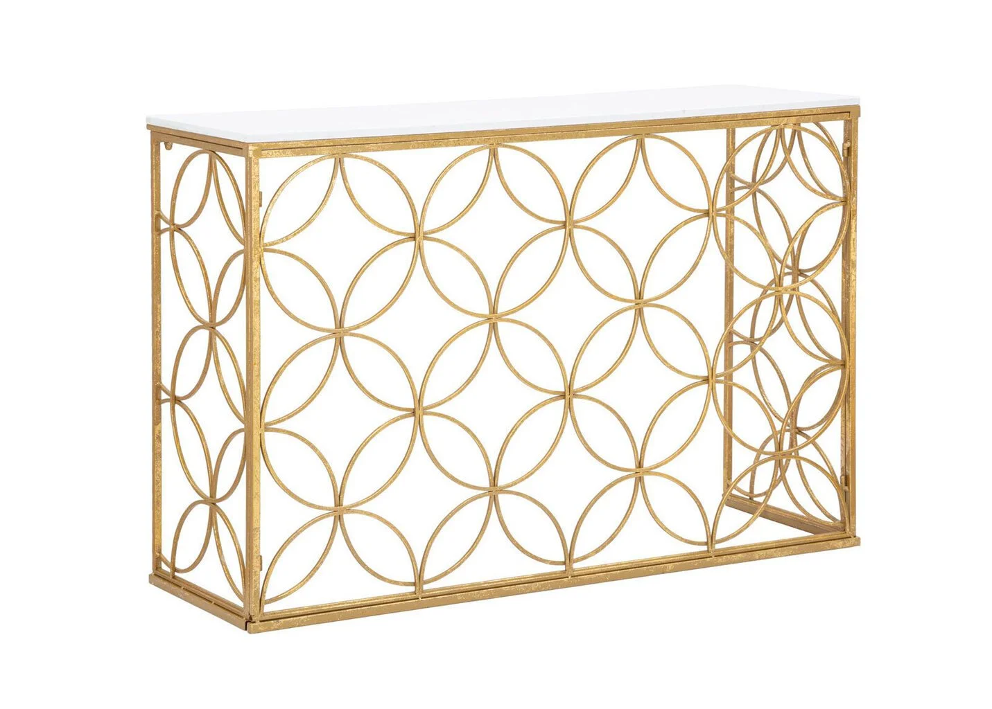 Glam-sivupöytä, Kultainen / Musta 1 Glam-sivupöytä, Kultainen / Musta