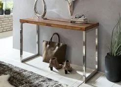 Guna Eteispöytä, Ruskea/hopea 7 Guna Eteispöytä, Ruskea/hopea -Olohuoneen kalusteet myymälä guna eteispoyta ruskeahopea f2f8f netistai reference