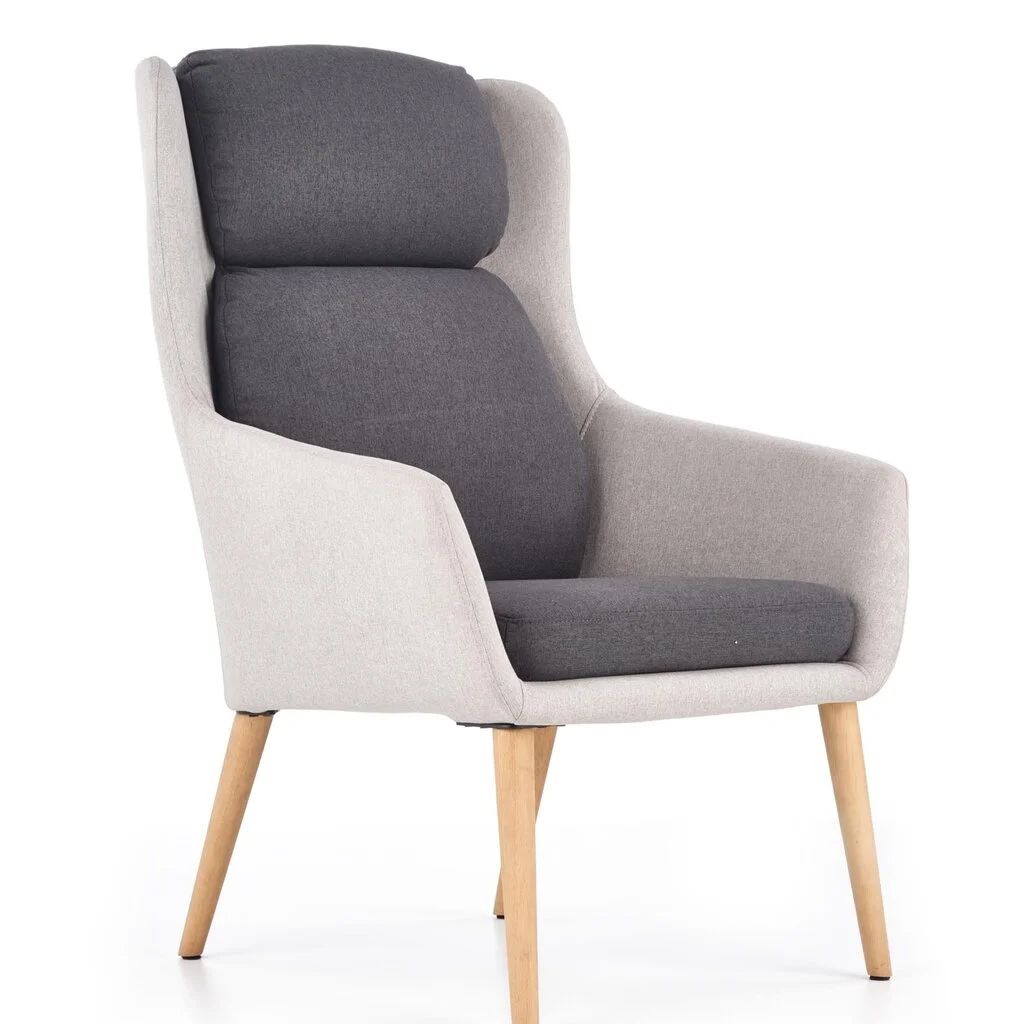 Halmar Purio-nojatuoli, Harmaa 4 Halmar Purio-nojatuoli, Harmaa - Image 4