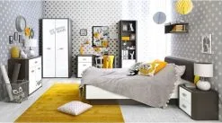 Forte Hey I -lipasto, Harmaa-valkoinen 3 Forte Hey I -lipasto, Harmaa-valkoinen -Olohuoneen kalusteet myymälä hey i lipasto harmaa valkoinen 51bf6 hinta reference