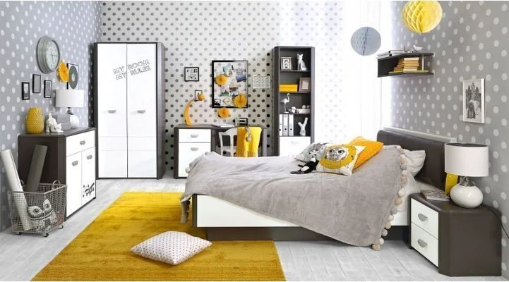 Forte Hey I -lipasto, Harmaa-valkoinen 2 Forte Hey I -lipasto, Harmaa-valkoinen - Image 2