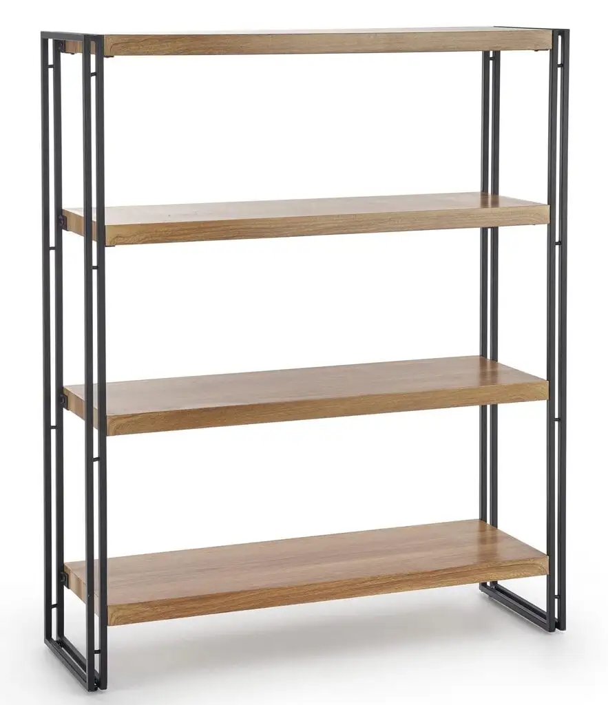 Halmar Hylly Bolivar REG1, Tammi/musta 3 Halmar Hylly Bolivar REG1, Tammi/musta - Image 3