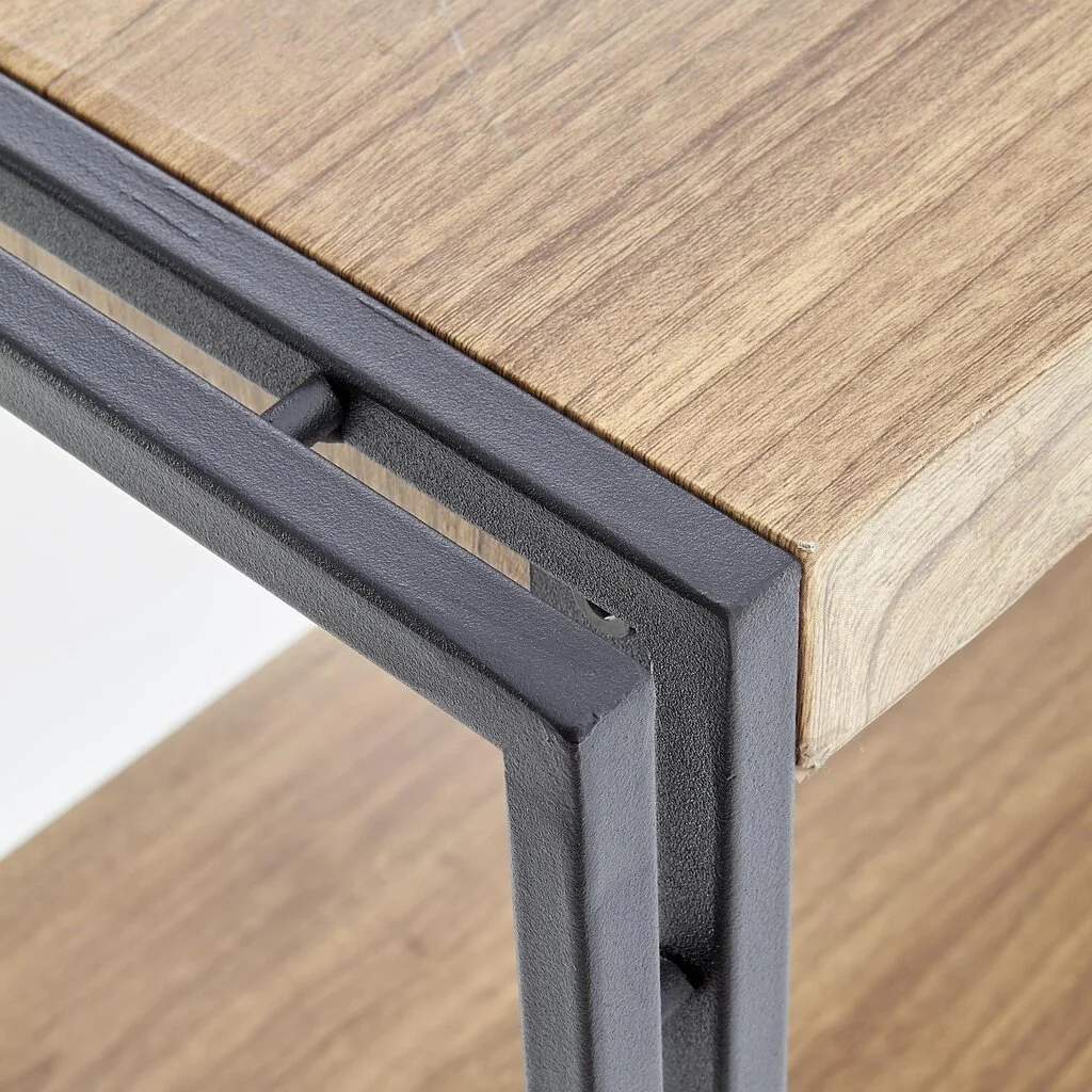 Halmar Hylly Bolivar REG1, Tammi/musta 4 Halmar Hylly Bolivar REG1, Tammi/musta - Image 4