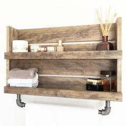 Hylly Kalune Design BoruRaf112, Ruskea / Musta -Olohuoneen kalusteet myymälä hylly kalune design boruraf112 ruskea musta a5fe8 palaute reference