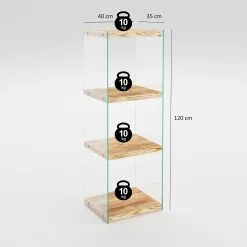 Hylly Kalune Design Niagara R303, Ruskea -Olohuoneen kalusteet myymälä hylly kalune design niagara r303 ruskea 7a93f osta reference