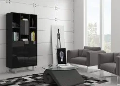 Meblocross Hylly King 5, Musta