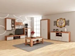 Meblocross Hylly Mamba, Ruskea/valkoinen. 5 Meblocross Hylly Mamba, Ruskea/valkoinen. -Olohuoneen kalusteet myymälä hylly mamba ruskeavalkoinen add40 netistai reference