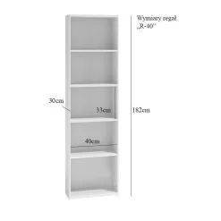 Hylly R40, Vaaleanruskea -Olohuoneen kalusteet myymälä hylly r40 vaaleanruskea 1187e netistai reference