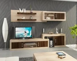 Meblocross Hylly Verin 1DP, Tumma Ja Vaalea Tammi 6 Meblocross Hylly Verin 1DP, Tumma Ja Vaalea Tammi -Olohuoneen kalusteet myymälä hylly verin 1dp tumma ja vaalea tammi 4b3ef netistai reference