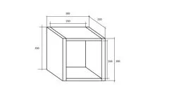 Meblocross Hyllysetti Kitty 10, Tammi / Valkoinen, 3 Kpl. -Olohuoneen kalusteet myymälä hyllysetti kitty 10 tammi valkoinen 3 kpl 7b60d hinta reference