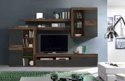 Hyllystö Forte Tokio TOKM01L-N09, Ruskea Väri