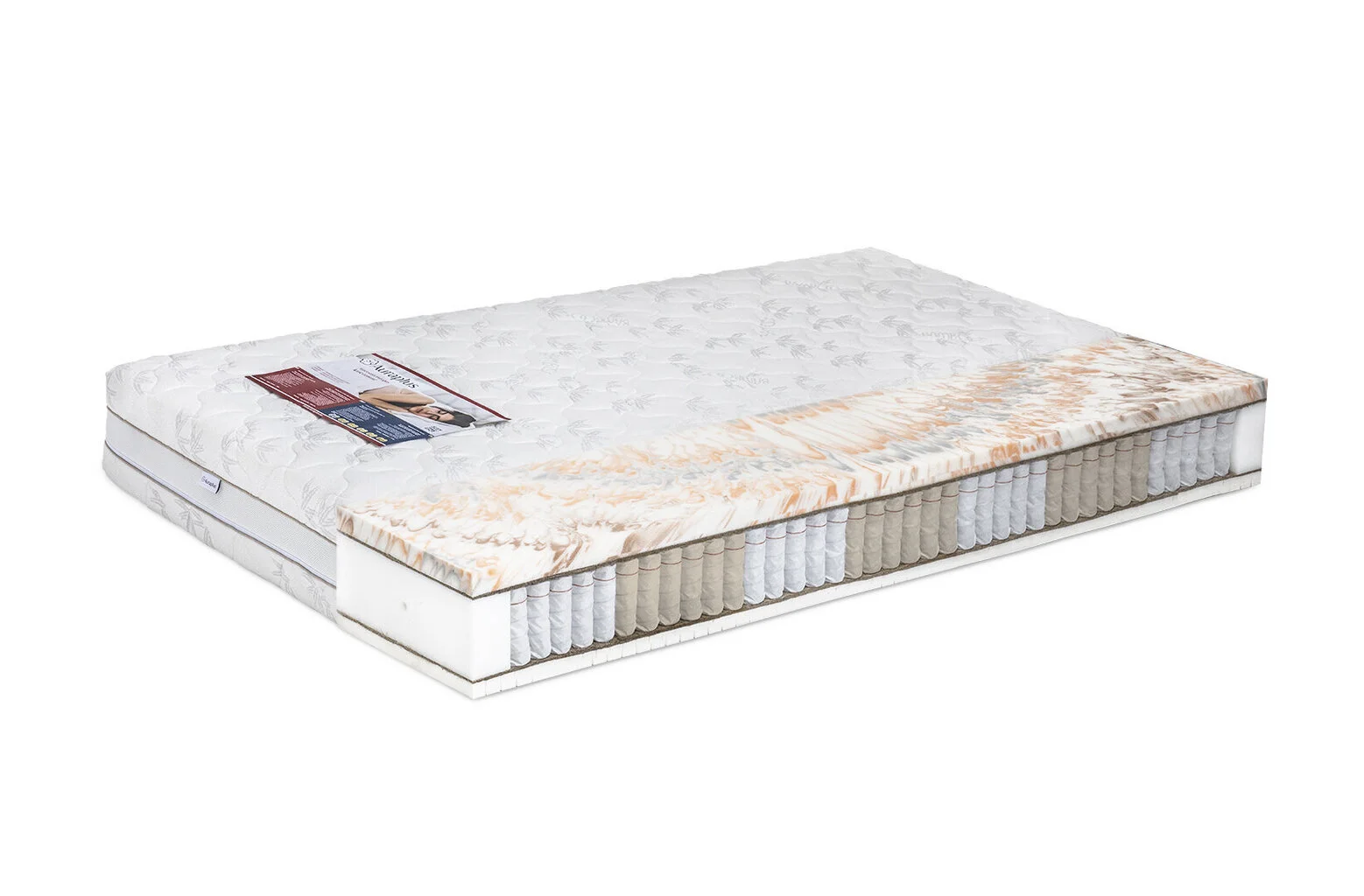 Auraplus Jousipatja Multipocket HARMONIA 160x200 Cm, 160 X 200 Cm 2 Auraplus Jousipatja Multipocket HARMONIA 160x200 Cm, 160 X 200 Cm - Image 2