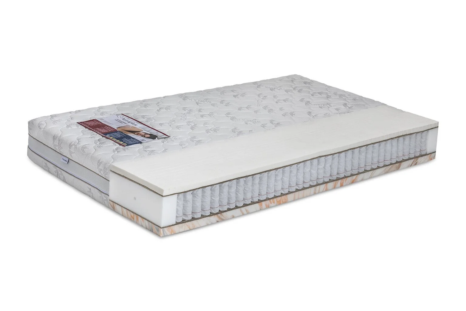 Auraplus Jousipatja Multipocket HARMONIA 180x195 Cm, 180x190 2 Auraplus Jousipatja Multipocket HARMONIA 180x195 Cm, 180x190 - Image 2