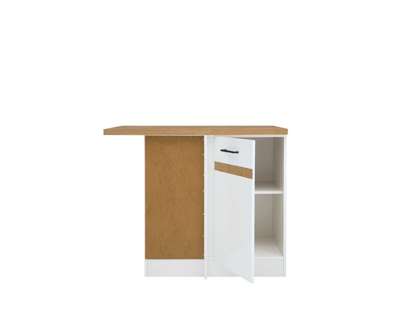 Black Red White Junona Line 100/82 Keittiön Kulmakaappi, Vasen, Sonoma/wenge 2 Black Red White Junona Line 100/82 Keittiön Kulmakaappi, Vasen, Sonoma/wenge - Image 2