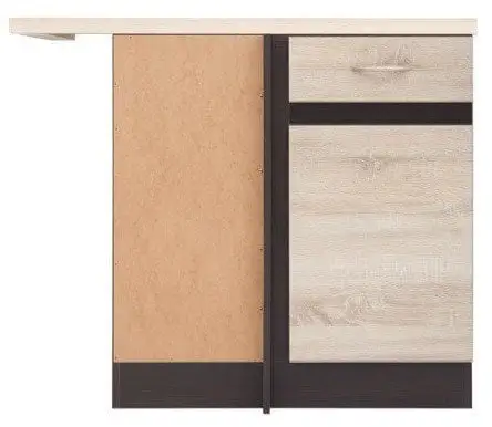 Black Red White Junona Line 100/82 Keittiön Kulmakaappi, Vasen, Sonoma/wenge 1 Black Red White Junona Line 100/82 Keittiön Kulmakaappi, Vasen, Sonoma/wenge