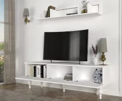 Kaapisto Kalune Design Scarlett, Valkoinen -Olohuoneen kalusteet myymälä kaapisto kalune design scarlett valkoinen bb382 palaute reference