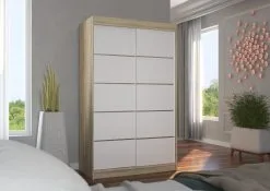 Kaappi ADRK Furniture Benisso, Tammi/valkoinen -Olohuoneen kalusteet myymälä kaappi adrk furniture benisso tammivalkoinen af132 hinta reference