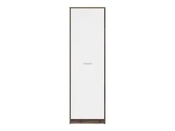 Black Red White Kaappi BRW Nepo Plus, Ruskea / Valkoinen