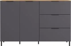 Germania Kaappi California 1475, Tummanharmaa/ruskea -Olohuoneen kalusteet myymälä kaappi california 1475 tummanharmaaruskea 5f949 halvempi reference